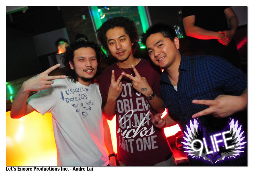 out at a club when I was working as a photographer/promoter